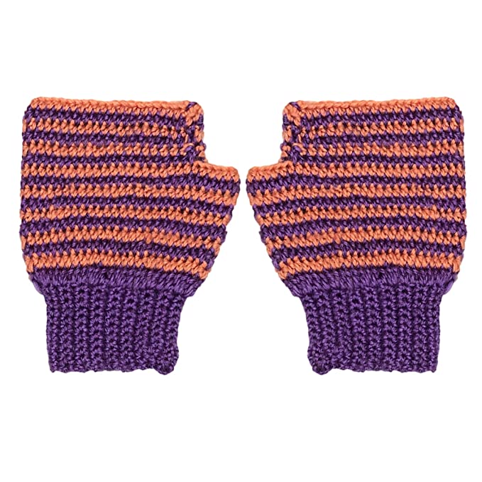 ingerless Woolen Gloves Wrist Warmer For Women (Muliricolor)