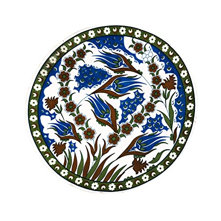 Ceramic Decorative Wall Plate for Home Decor,Wall Decor (Dia : 10 Inches, Multi)