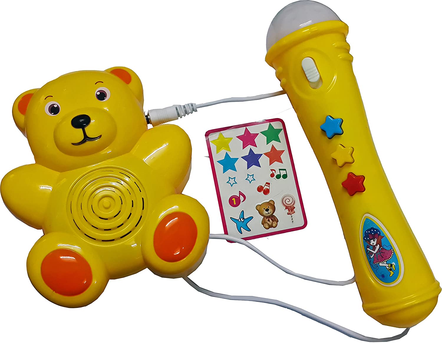 Funny Micro Phone Musical Toy for Kids (Multicolor) 