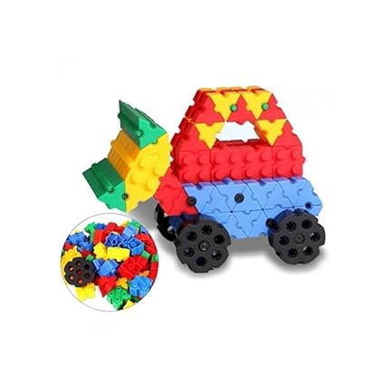  3D Bricks Building Blocks Creative Educational Toy for Kids (Multicolor)