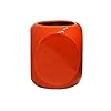 Glossy Ceramic Pots Ceramic Planters for Indoor Plants/Planters,Home Decor,Garden Decor, Decorative Succulents Pot (Color: Bright Orange)(Size: 4 Inches.)