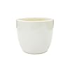  Decorative Ceramic Planter Pot, White Glossy Finish, for Indoor/Outdoor Plants, Garden and Home Decor (Glossy White (H: 3.6 Inches., Dia: 4 Inches.)