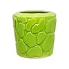  Ceramic Planter Pot Indoor Ourdoor Plants,Home and Garden Decor, Decorative Succulents Pot (Size :4.7 Inches) (Green)