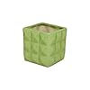 Glossy Square Ceramic Pots Ceramic Planters for Indoor Plants/Planters,Home Decor,Garden Decor, Decorative Succulents Pot (L:8.5Cms,W:8.5 Cms, H:8.5 Cms.)