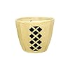 Ceramic Pots Ceramic Planters for Indoor Plants/Planters,Home Decor,Garden Decor, Decorative Succulents Pot (Dia.: 6 Inches; H: 5 Inches.) (Brown)