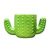 Cactus Shaped Ceramic Planter Pot for Indoor Outdoor Plants,Home & Garden Decor (Green)